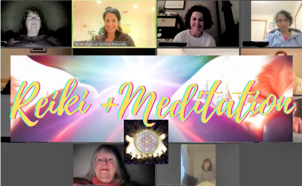 Reiki & Meditation LIVE via zoom