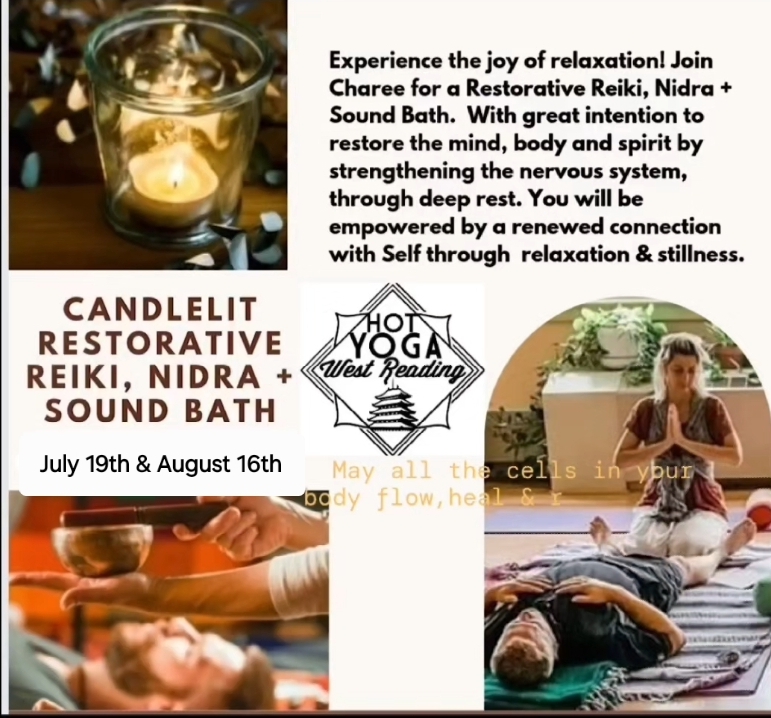 CANDLELIT RESTORE, REIKI, SOUND + NIDRA