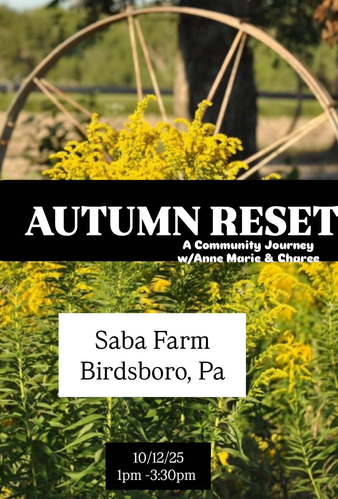 AUTUMN RESET @ Saba Farm