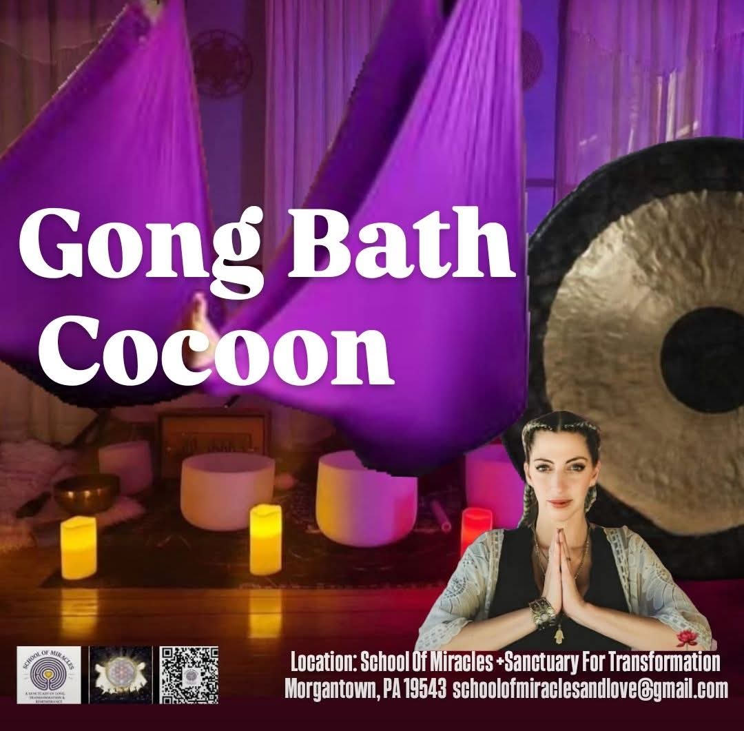 Gong Bath Cocoon-  Restorative & Transformational Experience