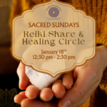Sacred Sundays 1230-230pm  Reiki Share For Practicioners