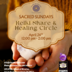 Sacred Sundays 1200-200pm  Reiki Share For Practicioners