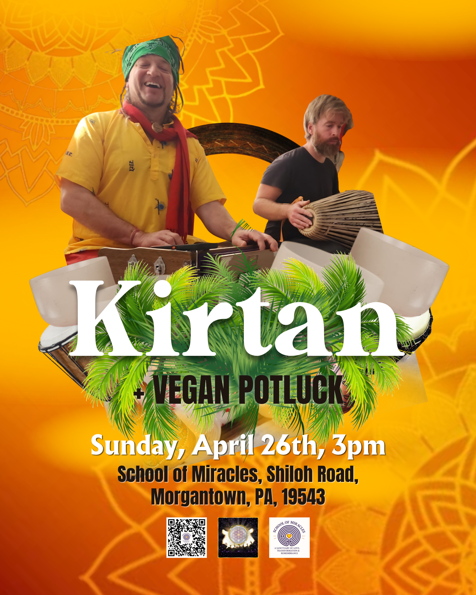 Kirtan + Vegan Potluck