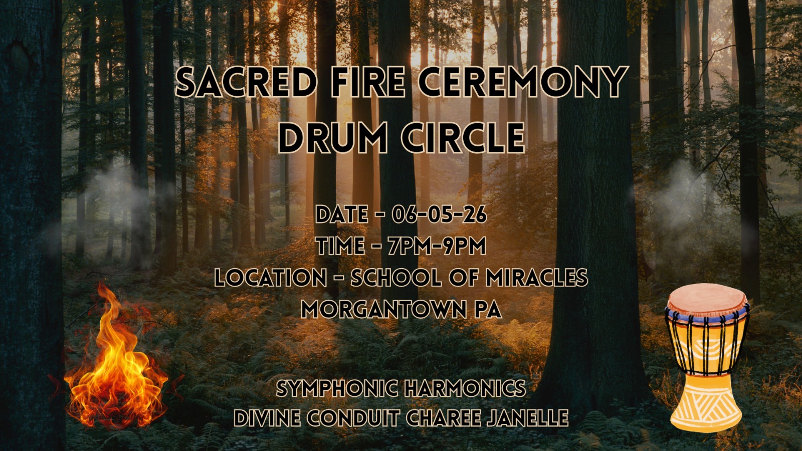 Sacred Fire Drum Circle